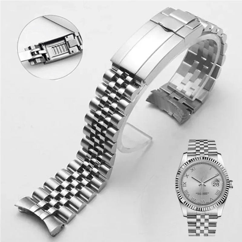 Luxury Watch Jaeger Lecoultre - 904L Jubilee cinturino per Rolex Sub