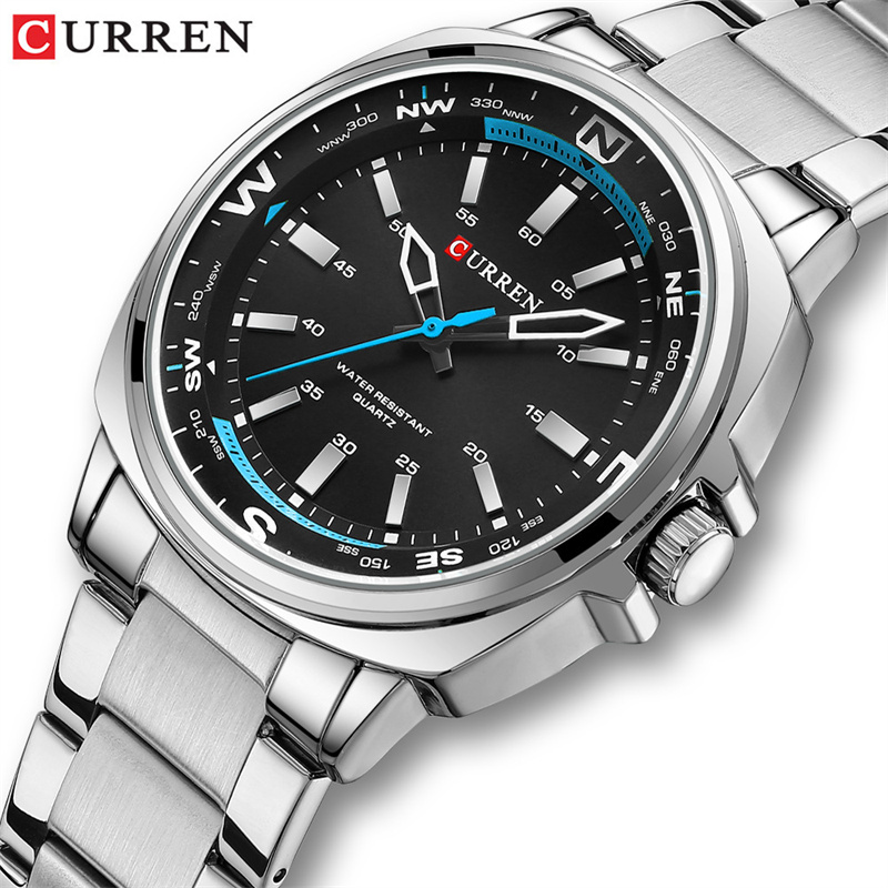 Luxury Watch Apple - CURREN 8455 Orologio al Quarzo da
