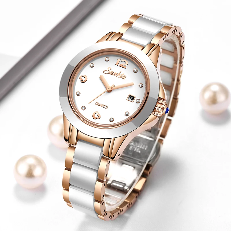 Luxury Watch In Usa - Sunkta moda casual orologio da donna