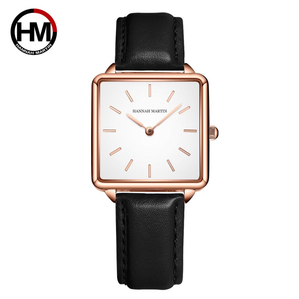 Luxury Watch With Leather Strap - Genuino Della Cinghia di Cuoio Del