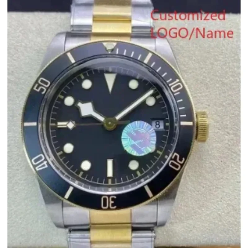 Luxury Watch Black - Orologio Personalizzato A11, Orologi Meccanici Automatici,