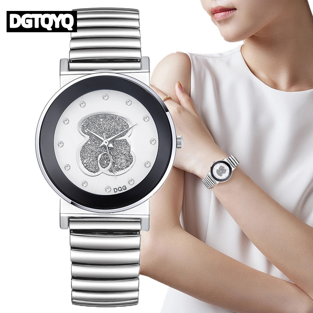 Luxury Watch Black - Orologio da donna al quarzo di