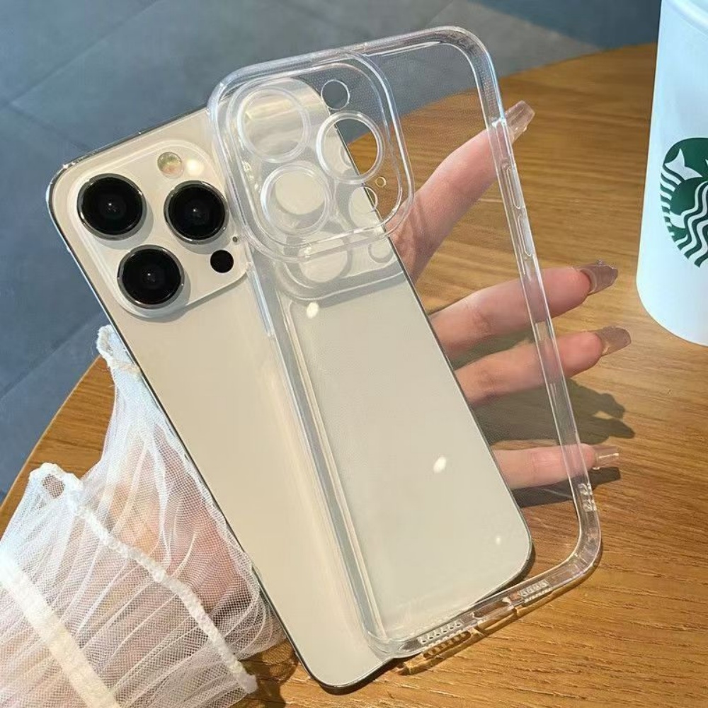 Luxury Watch Case - Custodia per telefono in silicone trasparente