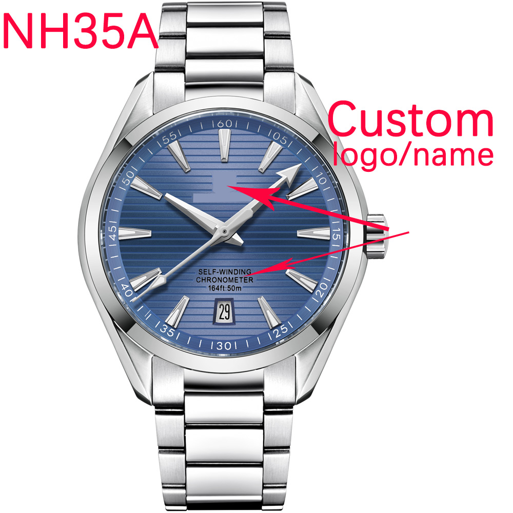 Luxury Watch Display - Lusso NH35 Movt Logo personalizzato 41mm