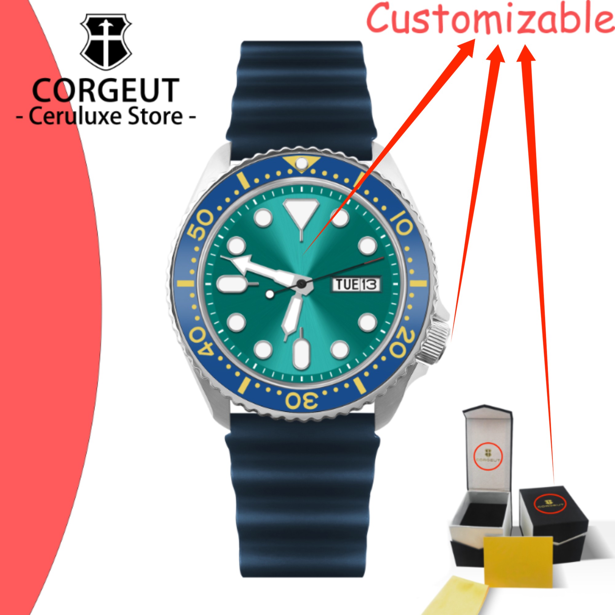 Orologio Subacqueo Vintage con - Luxury Watch Display recensione e prezzo
