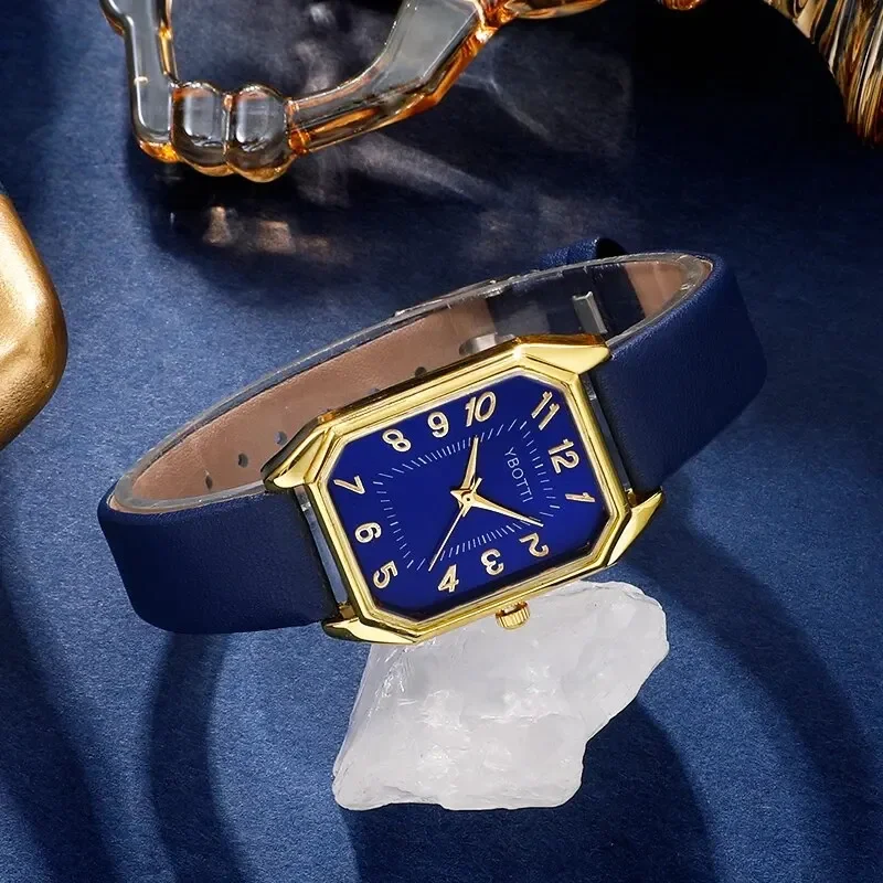 Orologi da donna quadrati di m - Luxury Watch With Leather Strap recensione e prezzo