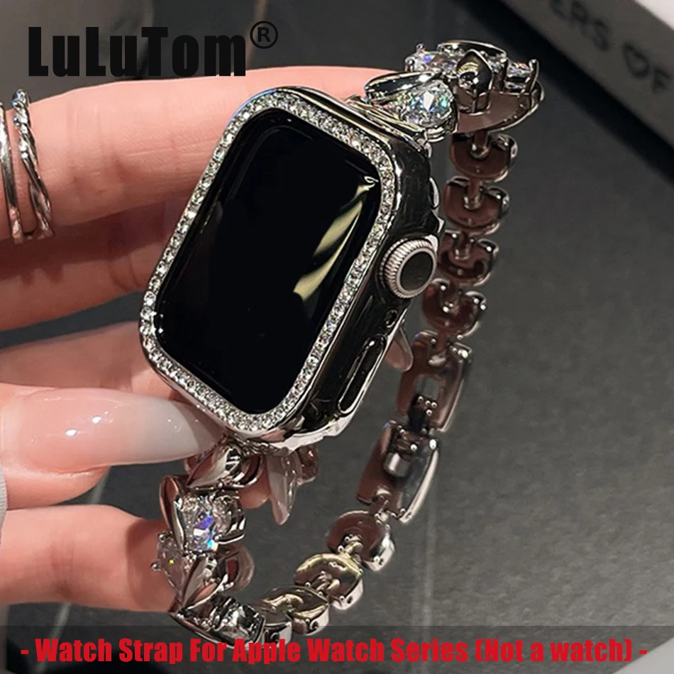 Cinturino con diamanti Love pe - Luxury Watch Apple recensione e prezzo