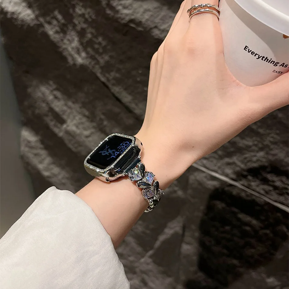 Cinturino con diamanti Love pe - Luxury Watch Apple recensione e prezzo