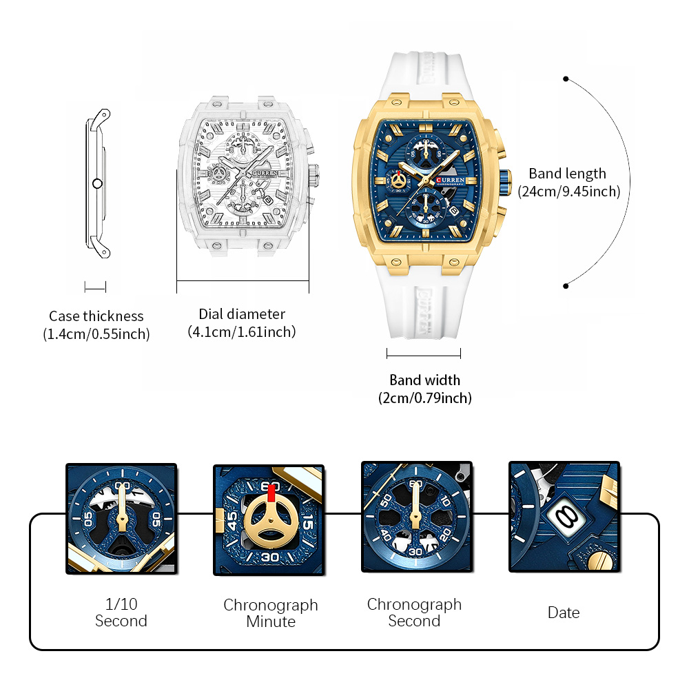 CURREN Orologio vintage di lus - Luxury Watch Apple recensione e prezzo
