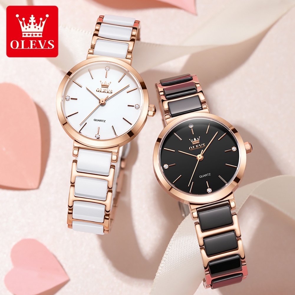 OLEVS Orologio da donna 5877 O - Luxury Watch Storage recensione e prezzo