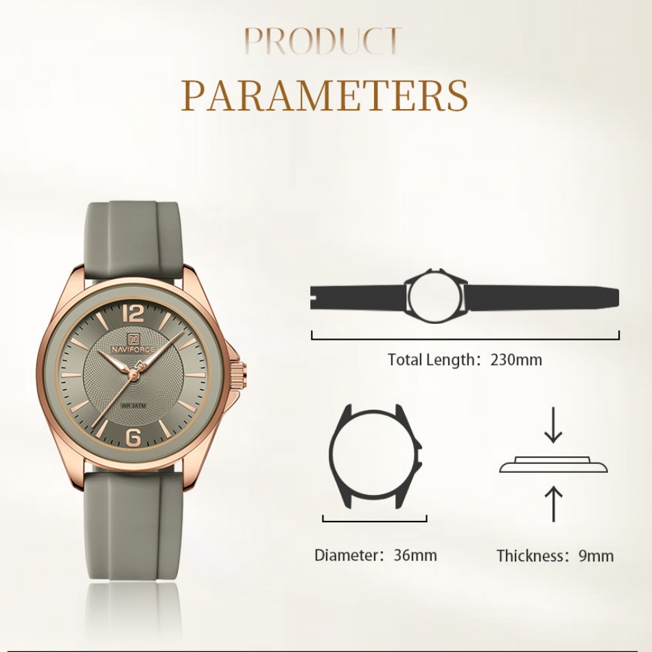 Nuovo Stile NAVIFORCE Orologi  - Luxury Watch Black recensione e prezzo